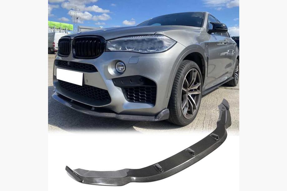 BMW X5 F15 2013-2018 Frontlippe Lip V3 für F85, Carbon Image