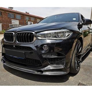 Frontlippe Lip V2 für F86, Carbon BMW X6 F16 2014-2019 Foto 3