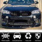 BMW X6 F16 2014-2019 Frontlippe Lip V3 für F86, Carbon Foto 3