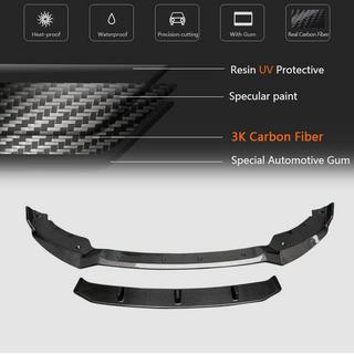 Frontlippe für Stoßstange Lip (für M-Sport 2018-2022, Carbon) BMW X6 G06 2019–2027 Foto 4