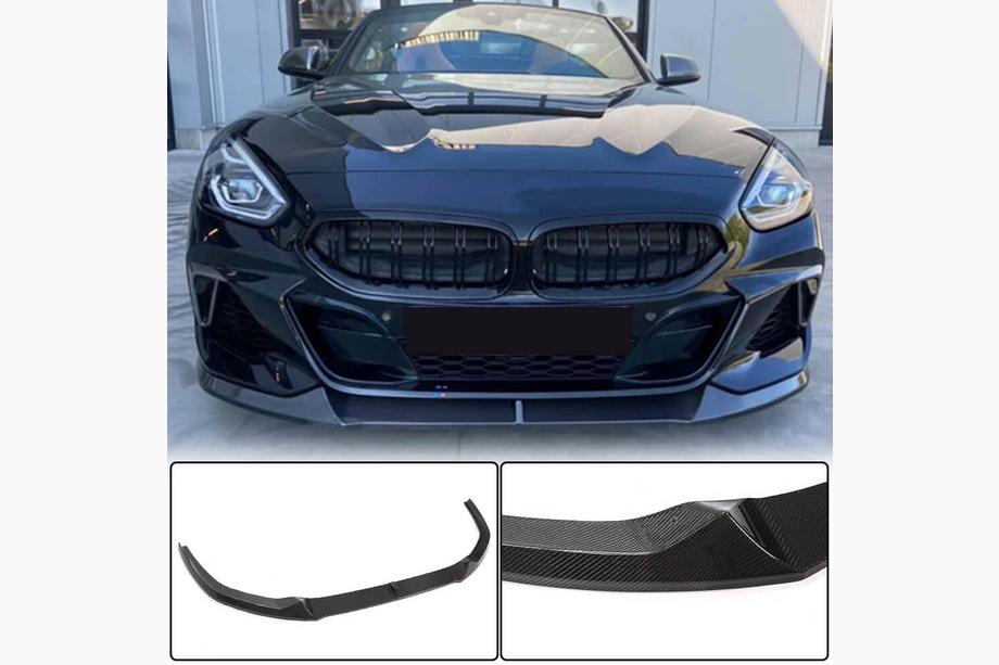 BMW Z4 (G29) 2018- Frontstoßstange Lippe V1 Aufsatz (für M-Sport, Carbon) Foto 1