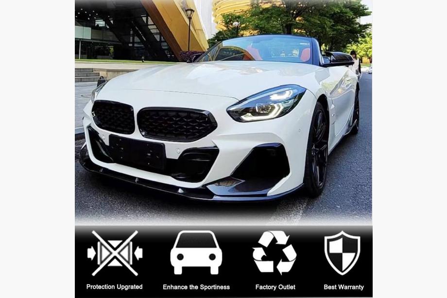 BMW Z4 (G29) 2018- Frontstoßstange Lippe V5 (für M-Sport, Carbon) Foto 3