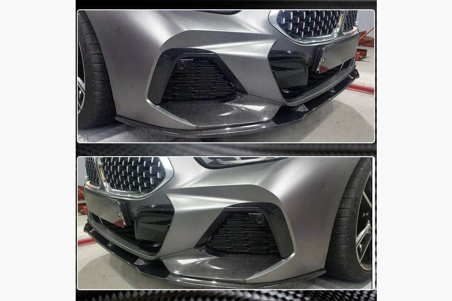 BMW Z4 (G29) 2018- Frontstoßstange Lippe V5 (für M-Sport, Carbon) Foto 5