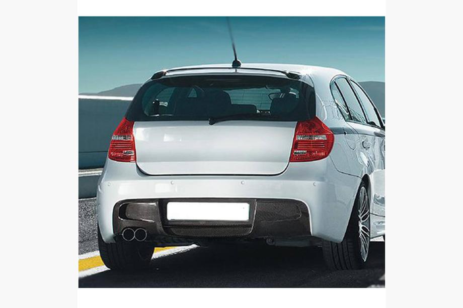 BMW 1 Series E81/E82/E87/E88 2004-2011 Heckdiffusor V1 für E87 M-Sport, Carbon Foto 2