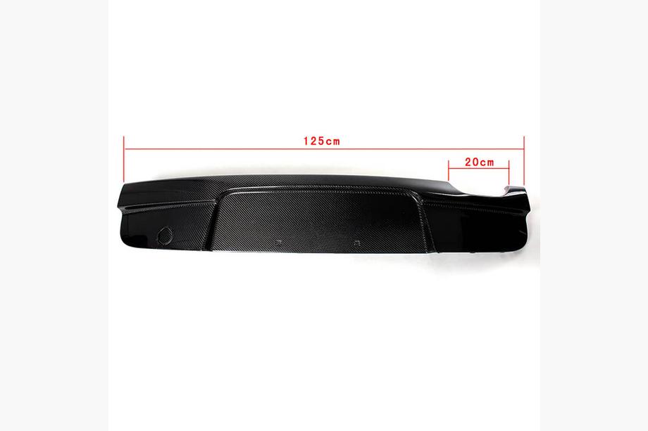 BMW 1 Series E81/E82/E87/E88 2004-2011 Heckdiffusor V1 für E87 M-Sport, Carbon Foto 10