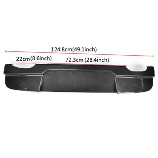 Heckdiffusor V3 für E87 M-Sport, Carbon Foto 2