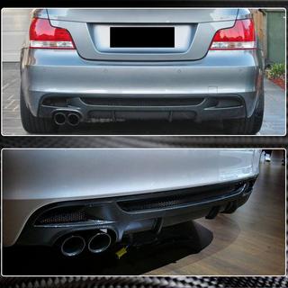 Heckdiffusor V1 für E82/E88 M-Sport, Carbon BMW 1 Series E81/E82/E87/E88 2004-2011 Foto 4