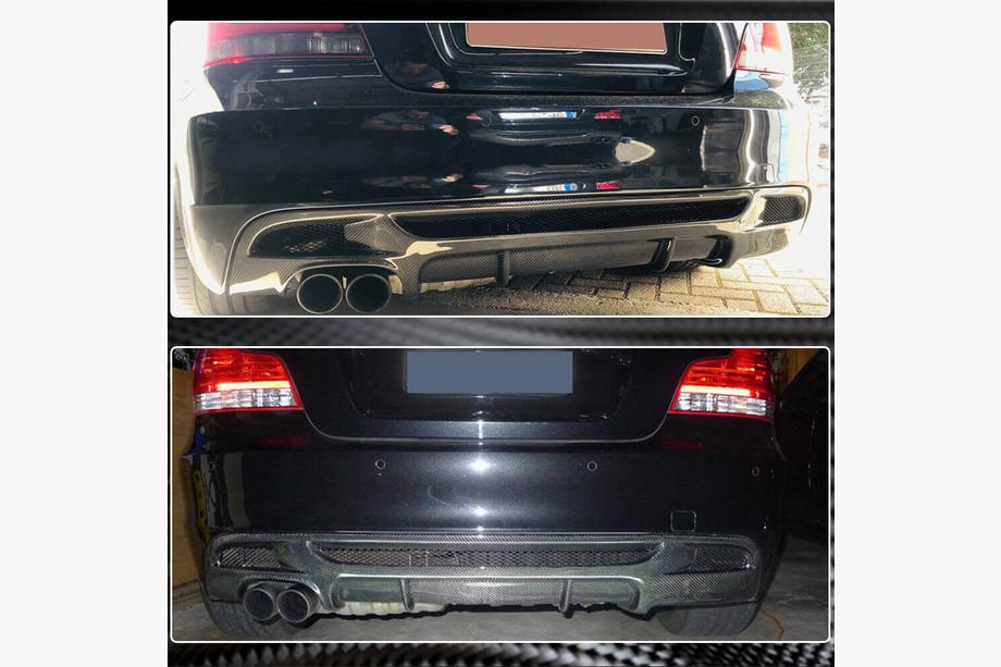 BMW 1 Series E81/E82/E87/E88 2004-2011 Heckdiffusor V1 für E82/E88 M-Sport, Carbon Foto 5