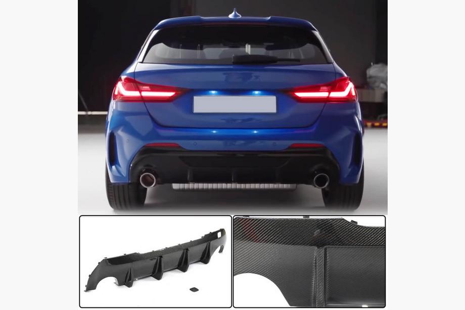 BMW 1 Series F40 2019-2024 Heckdiffusor (für M-Sport, Carbon) Image