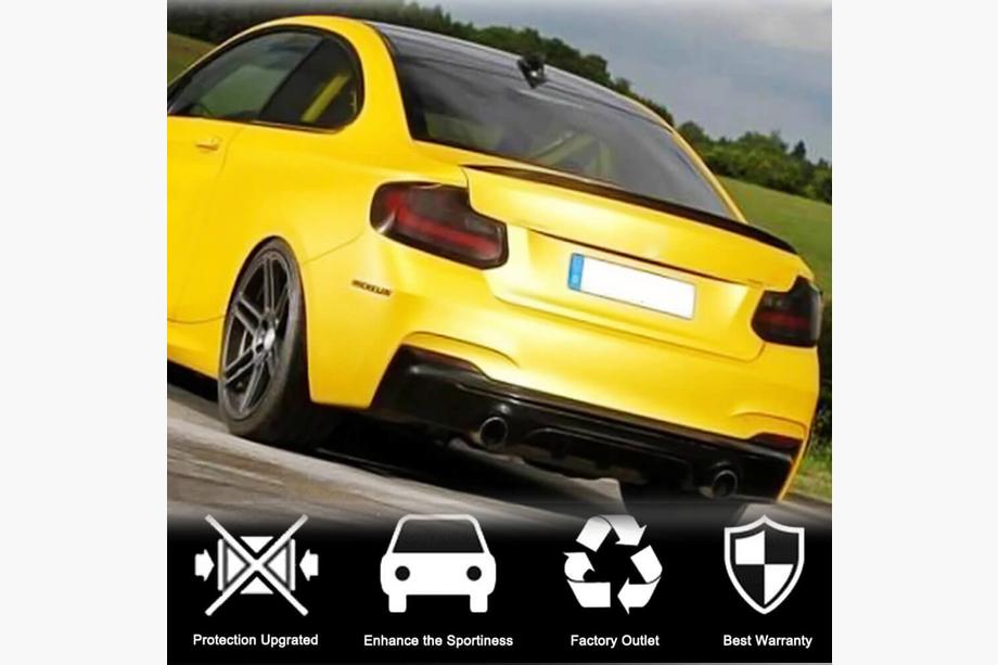 BMW 2 Series F22/F23 2014-2021 Heckdiffusor V1 für F22/F23 M-Sport, Carbon Foto 2