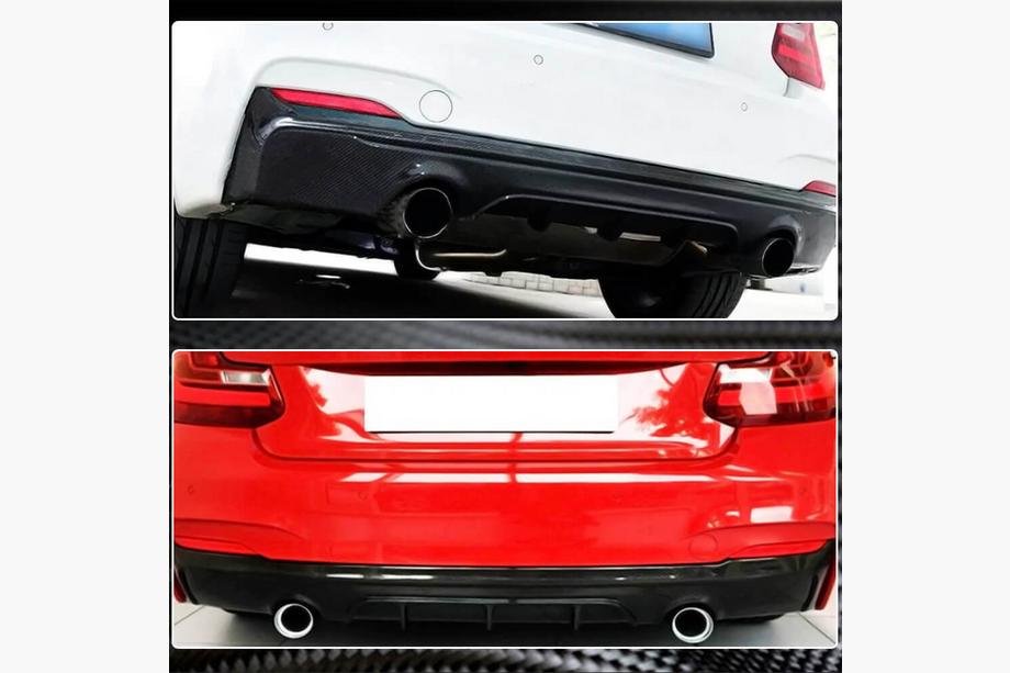 BMW 2 Series F22/F23 2014-2021 Heckdiffusor V1 für F22/F23 M-Sport, Carbon Foto 4