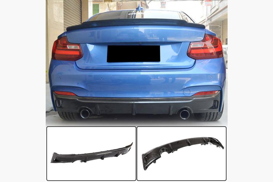 BMW 2 Series F22/F23 2014-2021 Heckdiffusor V3 (für F22/F23 M-Sport, Carbon) Foto 1