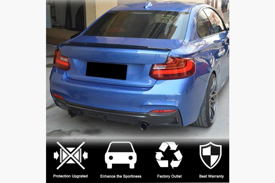 BMW 2 Series F22/F23 2014-2021 Heckdiffusor V3 (für F22/F23 M-Sport, Carbon) Foto 2