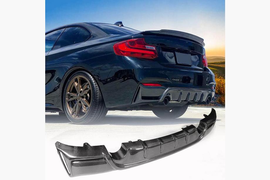 BMW 2 Series F22/F23 2014-2021 Heckdiffusor V4 (für F22/F23 M-Sport, Carbon) Foto 1
