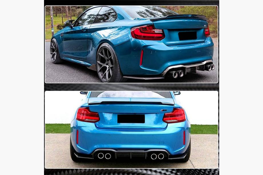 BMW 2 Series F22/F23 2014-2021 Heckdiffusor V3 (für F87 M2/M2C, Carbon) Foto 4