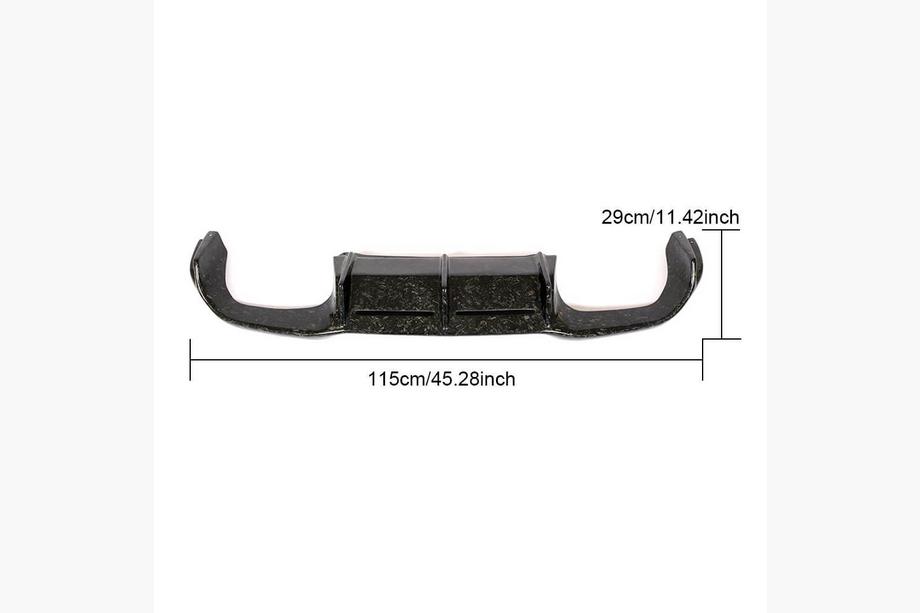 BMW 2 Series F22/F23 2014-2021 Heckdiffusor V3 (für F87 M2/M2C, Carbon) Foto 6