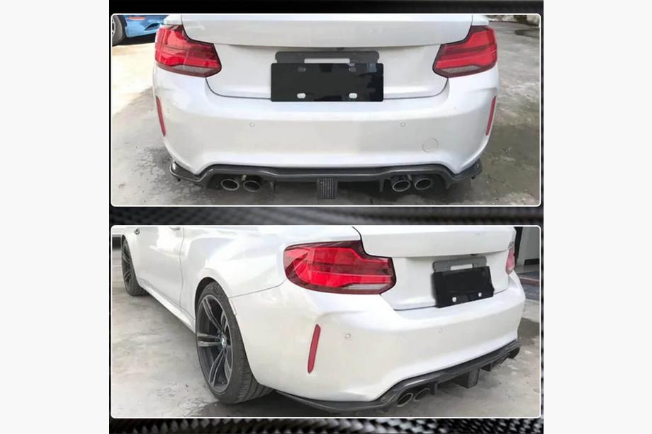 BMW 2 Series F22/F23 2014-2021 Heckdiffusor V7 (für F87 M2/M2C, Carbon) Foto 4