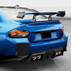 BMW 2 Series G42 2021- Heckdiffusor V2 (für G87, Carbon) Foto 3