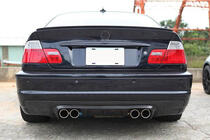 BMW 3 Series E46 1998-2006 Heckdiffusor V3 (für M3, Carbon) Foto 3