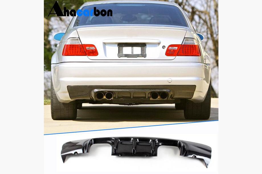 BMW 3 Series E46 1998-2006 Heckdiffusor V3 (für M3, Carbon) Image