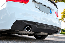 BMW 3 Series E90/E91 2005-2011 Heckdiffusor V3 für E90 M-Sport, Carbon Foto 1