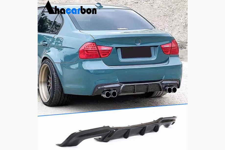 BMW 3 Series E90/E91 2005-2011 Heckdiffusor für E90 M-Sport, Carbon Image