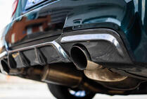 BMW 3 Series E90/E91 2005-2011 Heckstoßstangendiffusor FRP V4 (für E90 M Sport) Foto 4