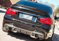 BMW 3 Series E90/E91 2005-2011 Heckstoßstangendiffusor FRP V5 (für E90 M Sport) Foto 6
