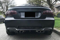 BMW 3 Series E92/E93 2006–2013 Heckstoßstangendiffusor V-Style (für M3, Carbon) Foto 3