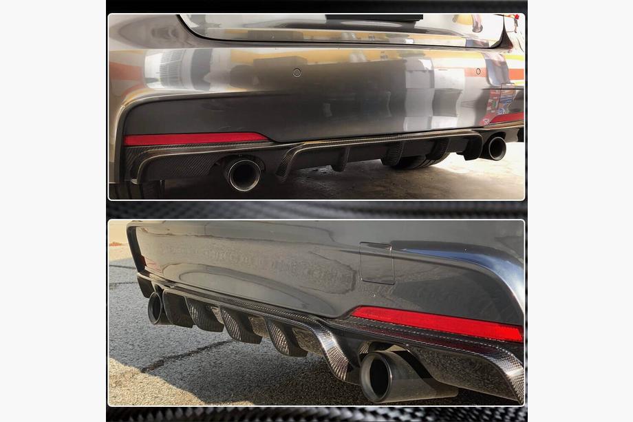 BMW 3 Series F30/F31 2012-2019 Heckdiffusor Carbon V2 (für M-Sport) Foto 4