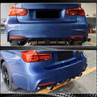 BMW 3 Series F30/F31 2012-2019 Heckdiffusor V2 für F30 M-Sport, Carbon Foto 11