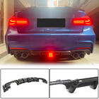 BMW 3 Series F30/F31 2012-2019 Heckdiffusor V2 für F30 M-Sport, Carbon Foto 16