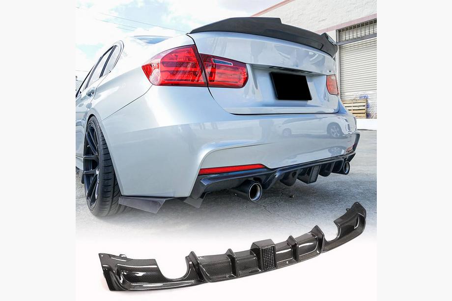 BMW 3 Series F30/F31 2012-2019 Heckdiffusor Carbon V11 (für M-Sport) Foto 1