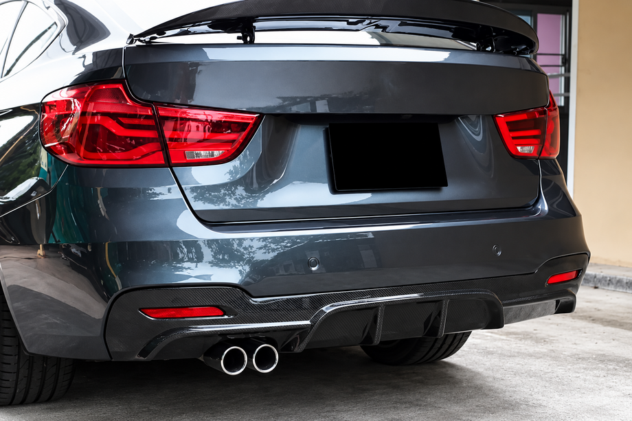 BMW 3 Series F34 2013–2020 Heckdiffusor V1 für F34 M-Sport, Carbon Foto 2