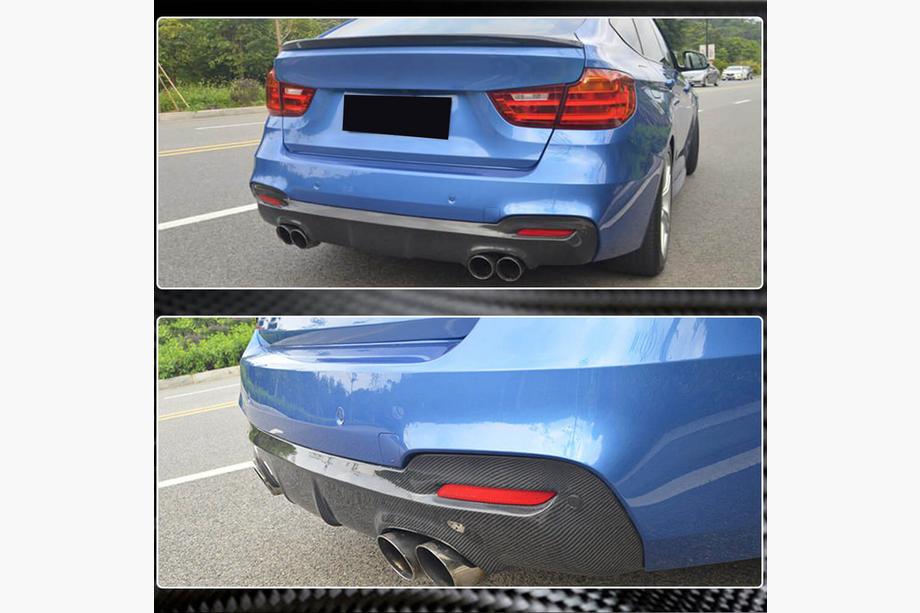 BMW 3 Series F34 2013–2020 Heckdiffusor V3 (für F34 M-Sport, Carbon) Foto 3
