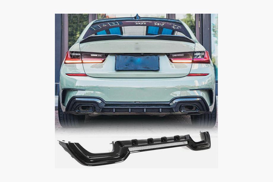 BMW 3 Series G20/G21 2018- Heckdiffusor V2 (für M-Sport 2018-2022, Carbon) Foto 6