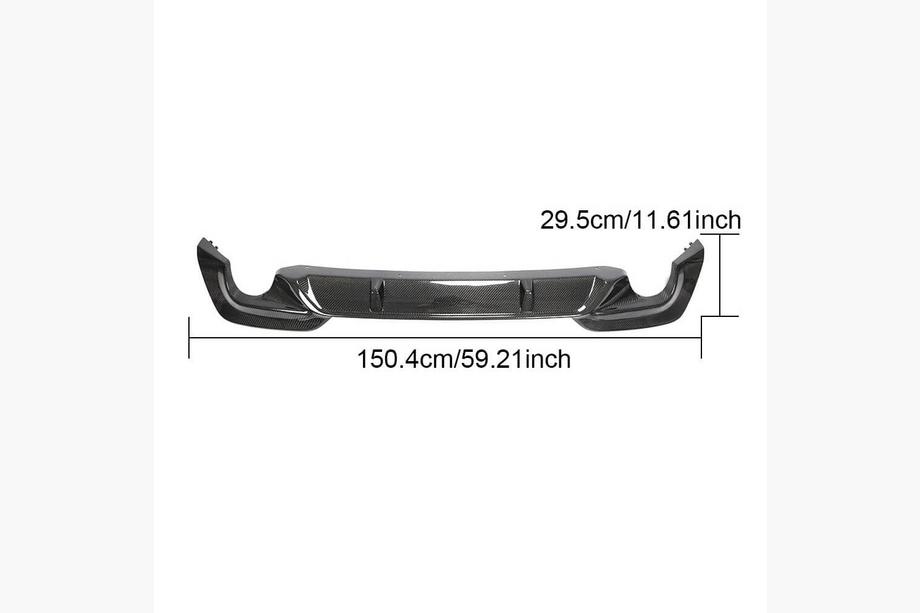 BMW 3 Series G20/G21 2018- Heckdiffusor V5 für M-Sport 2018-2022, Carbon Foto 6