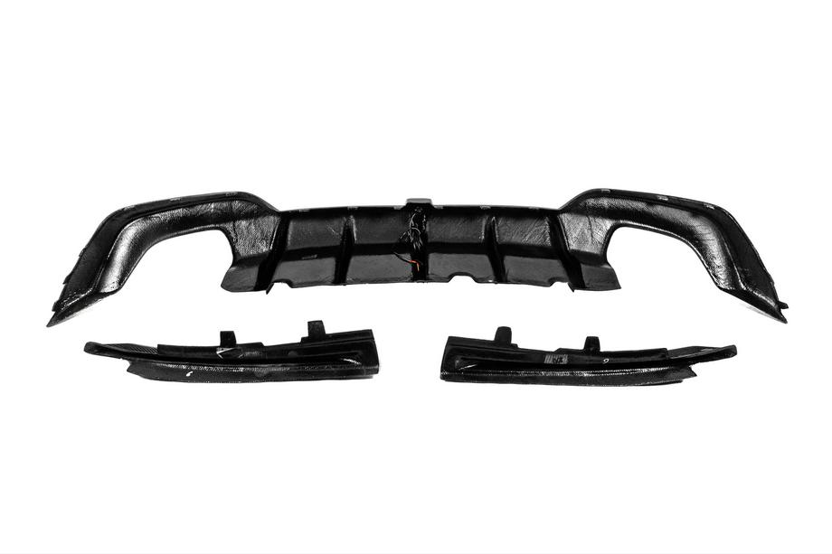 BMW 3 Series G20/G21 2018- Heckdiffusor V3 (für M-Sport 2018-2022, Carbon) Foto 5