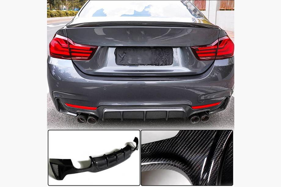 BMW 4 Series F32/F33/F36 2012-2020 Heckdiffusor V1 (für M-Sport, Carbon) Foto 1