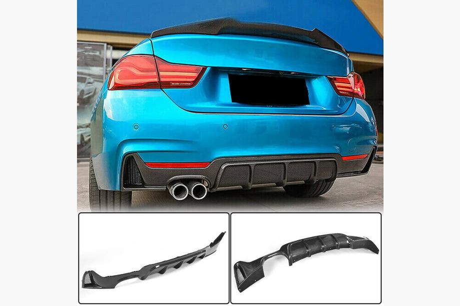 BMW 4 Series F32/F33/F36 2012-2020 Heckdiffusor V2 (für M-Sport, Carbon) Foto 1
