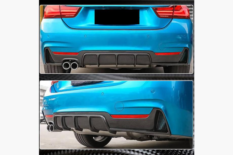 BMW 4 Series F32/F33/F36 2012-2020 Heckdiffusor V2 (für M-Sport, Carbon) Foto 3