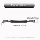 BMW 4 Series F32/F33/F36 2012-2020 Heckdiffusor V3 (für M-Sport, Carbon) Foto 5