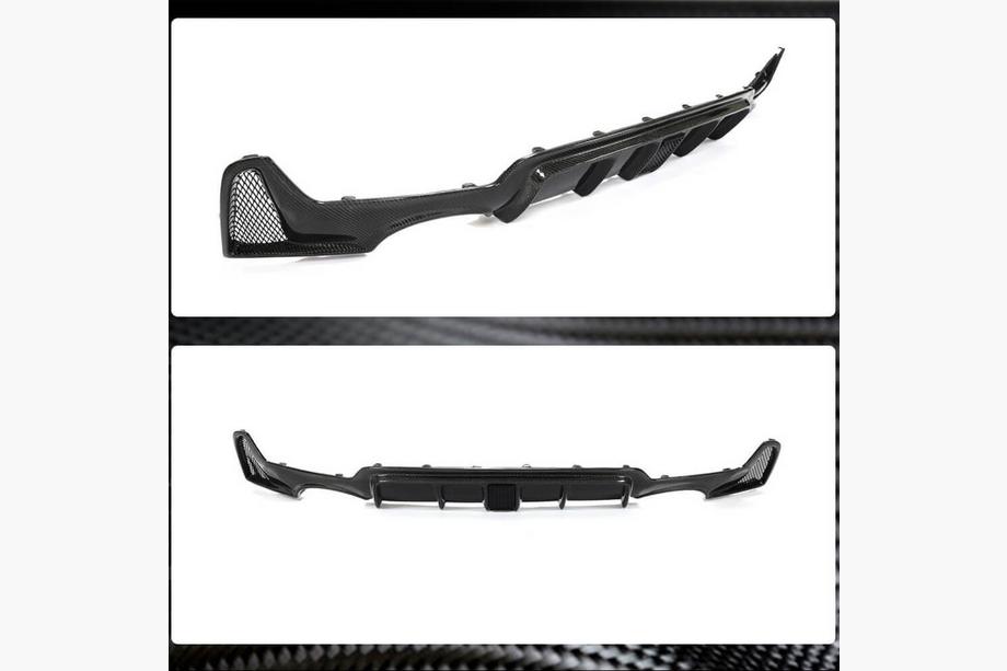 BMW 4 Series F32/F33/F36 2012-2020 Heckdiffusor V8 (für M-Sport, Carbon) Foto 16