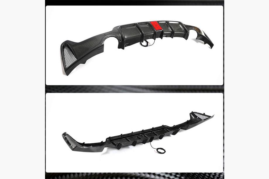 BMW 4 Series F32/F33/F36 2012-2020 Heckdiffusor V8 (für M-Sport, Carbon) Foto 14