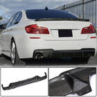 BMW 5 Series F10/F11 2010–2016 Heckdiffusor V3 für F10 M-Sport, Carbon Foto 1
