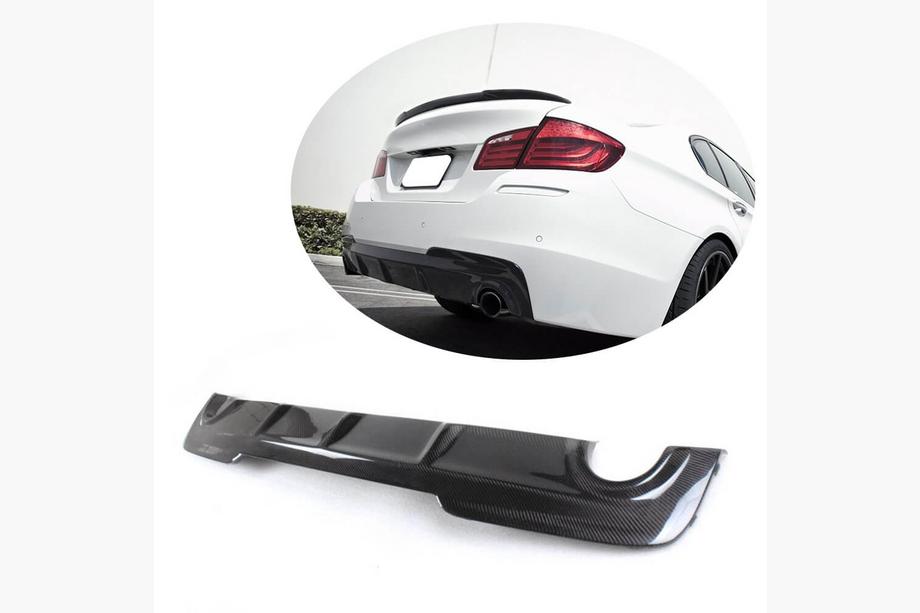 BMW 5 Series F10/F11 2010–2016 Heckdiffusor V5 für F10 M-Sport, Carbon Foto 1