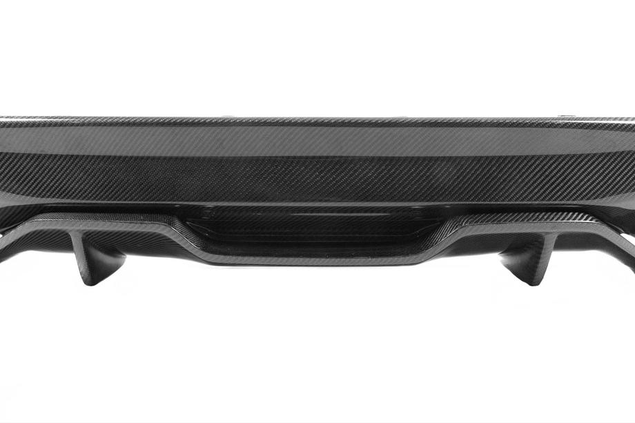 BMW 5er G30/G31 2017–2023 Heckstoßstangen-Diffusor V4 (für M-Sport/M5 F90, Carbon) Foto 9