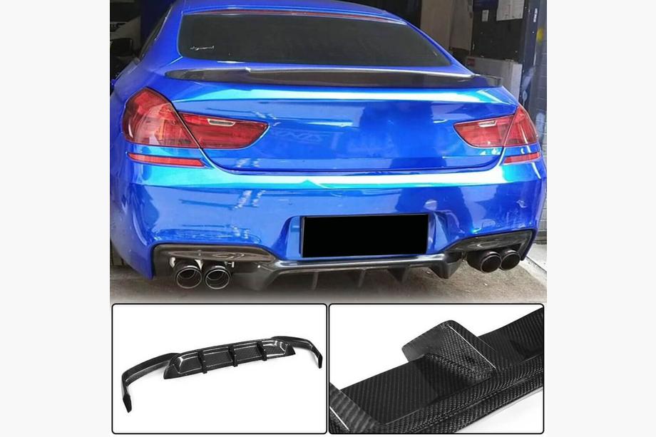 BMW 6 Series F12/F13/F06 2011-2018 Heckdiffusor Carbon V2 (M-Sport) Foto 1
