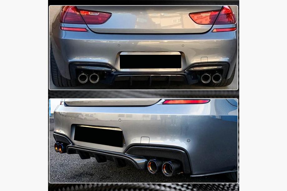 BMW 6 Series F12/F13/F06 2011-2018 Heckdiffusor Carbon V2 (M-Sport) Foto 3