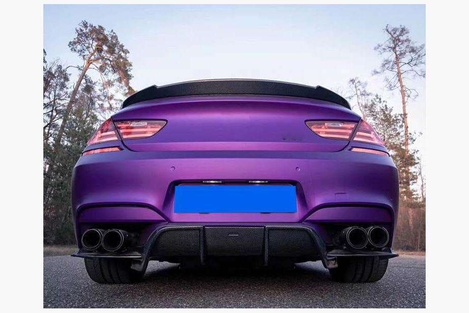 BMW 6 Series F12/F13/F06 2011-2018 Heckdiffusor V1 (für M6, Carbon) Foto 9